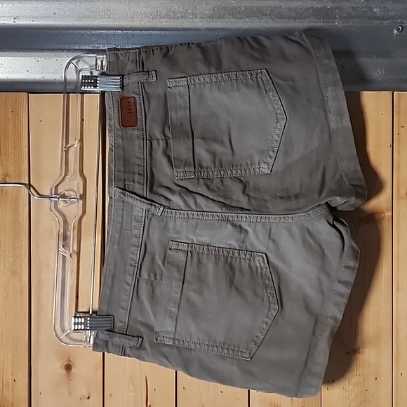 Joie Pants - Joie Linen Lyocell Blend Sage Green Elastic High Waist Shorts 10